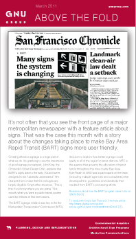 March 2011 eblast